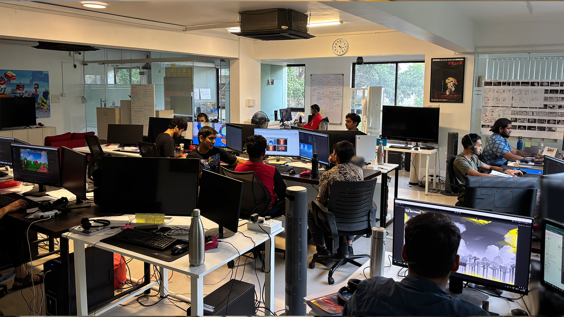The Lumion Technologies team at work