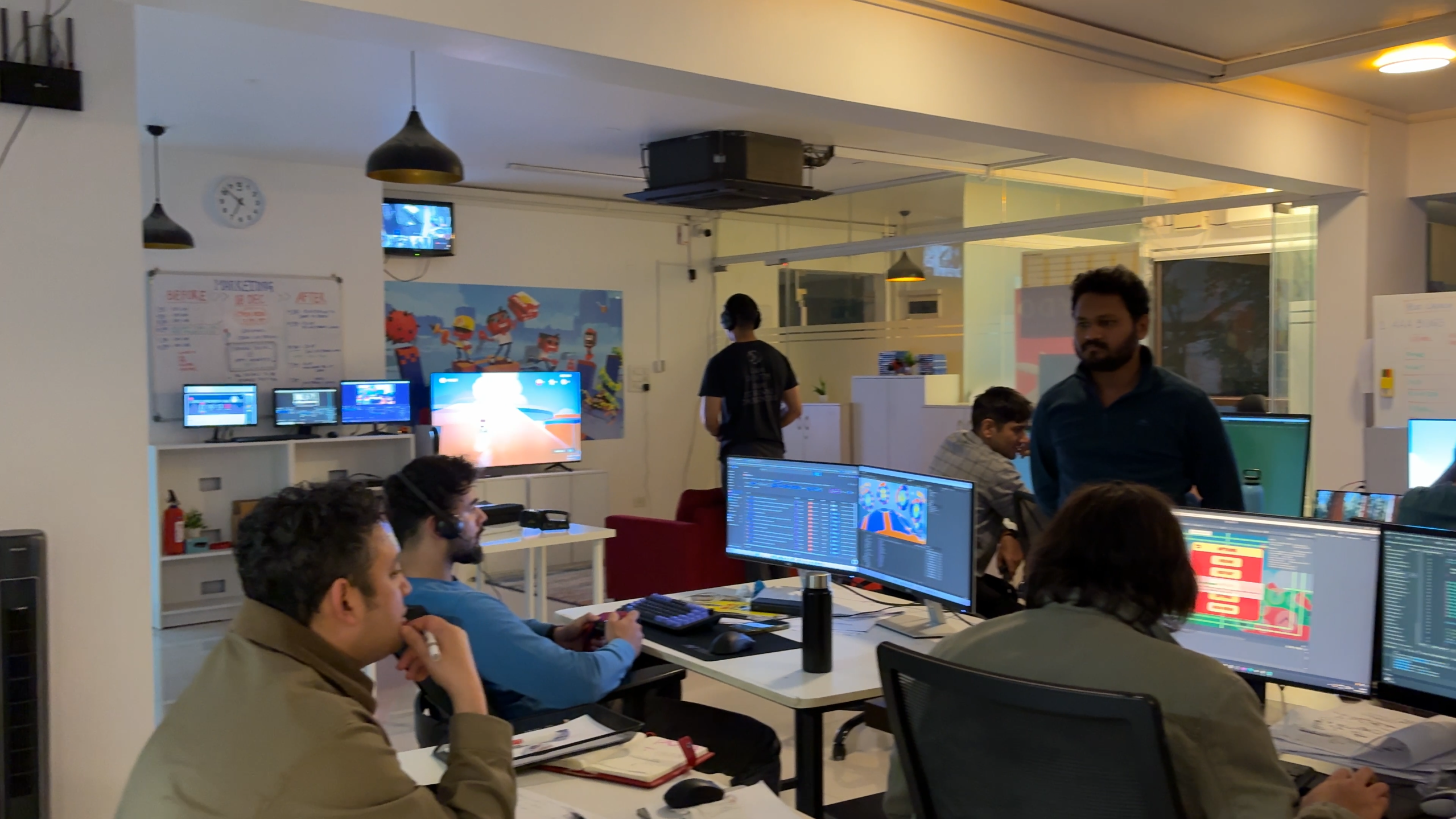 Lumion engineers working on PS5 ports